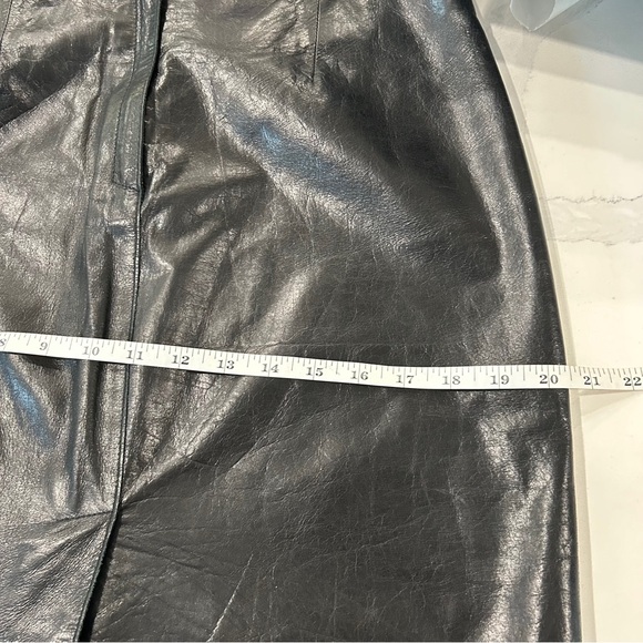 Rudsak Smooth Leather French Waist Leather skirt - Picture 12 of 14